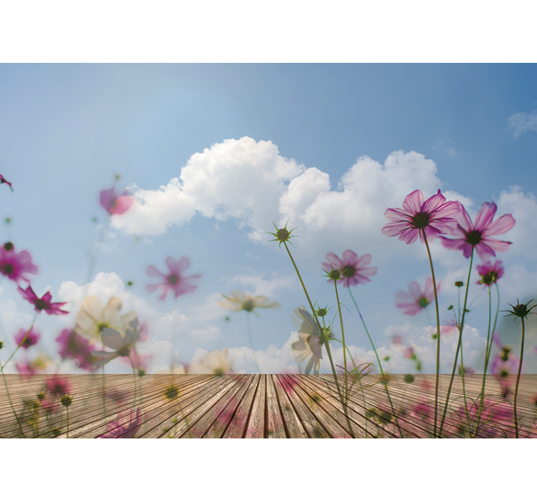 Finom virágos virágok Virág falfestmények - TenStickers