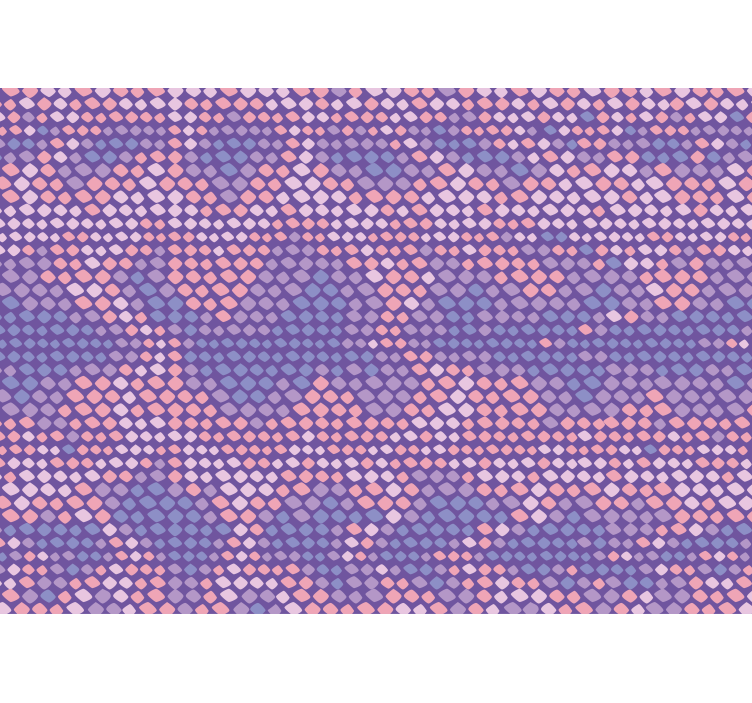 Rózsaszín és lila kígyó városi művészet falfestmény - TenStickers