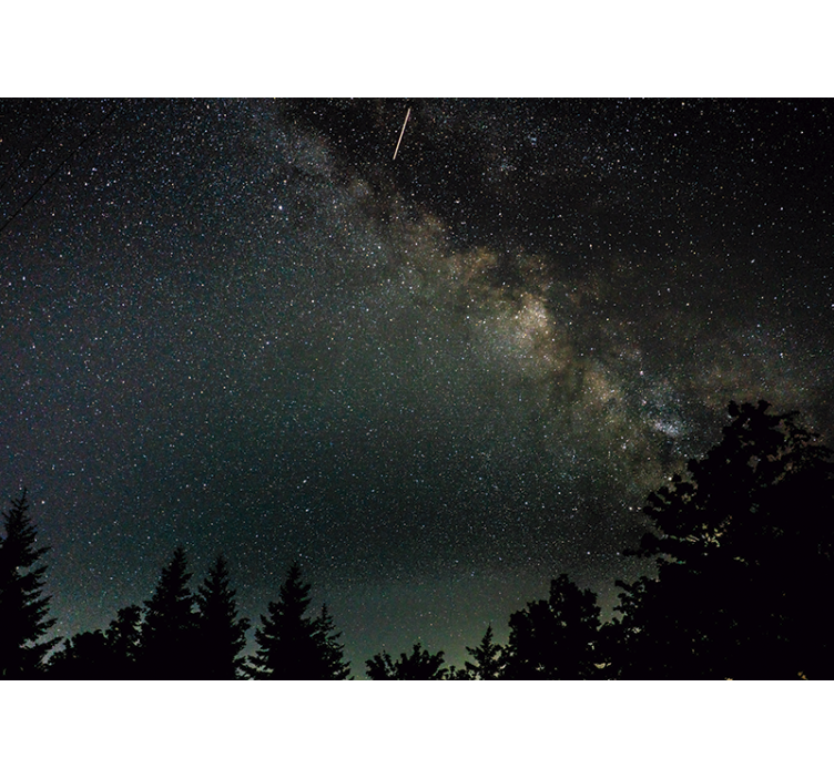 égi éjszakai tájkép Tér falfestmény - TenStickers