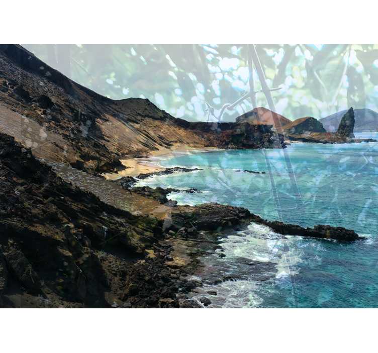 Parti kőképződés Táj falfestmények - TenStickers