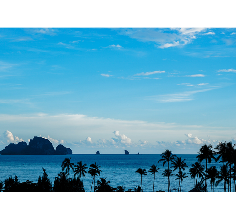 Tengerparti táj falfestmények - TenStickers