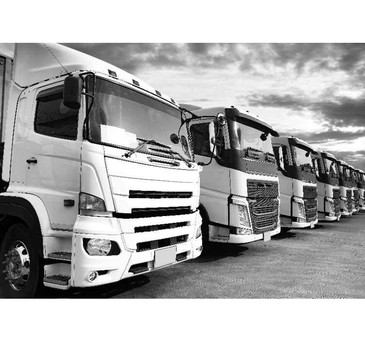 Teherautók sorozata jármű falfestmények - TenStickers