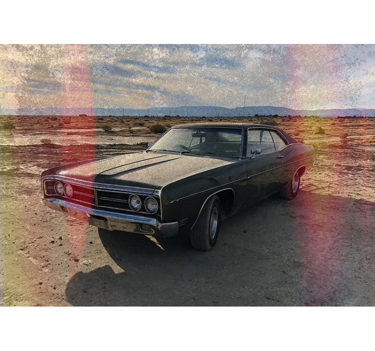 Klasszikus autó nosztalgia Jármű falfestmények - TenStickers