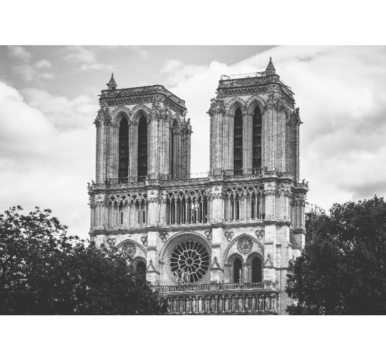 Notre dame katedrális Párizsi fototapéta - TenStickers
