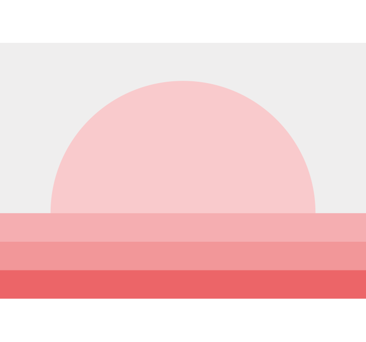 Naplemente virágkompozíciók falfestmények - TenStickers