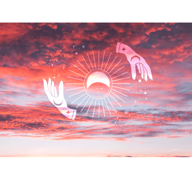 Kozmikus Ölelés kifejezés falfestmények - TenStickers