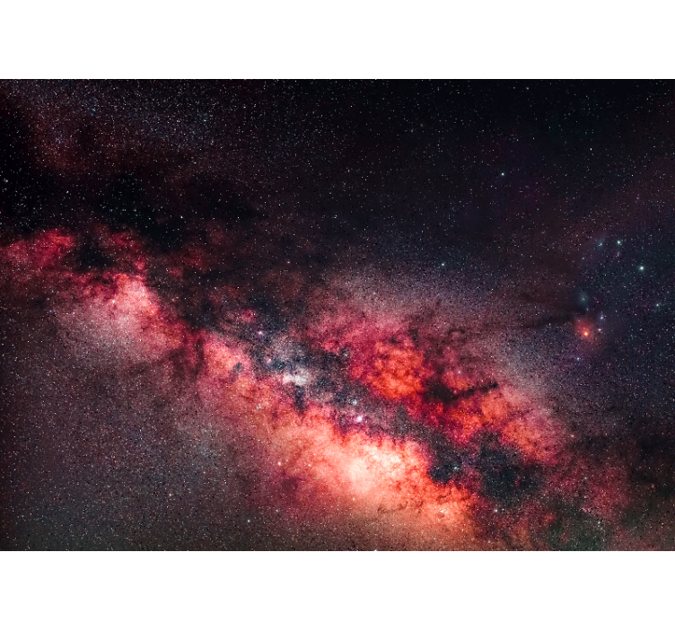 Galaktikus nebula tér falfestmény - TenStickers