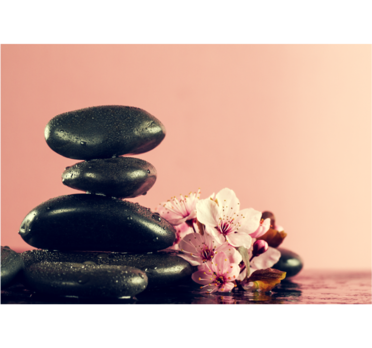 Nyugtató táj falfestmény - TenStickers