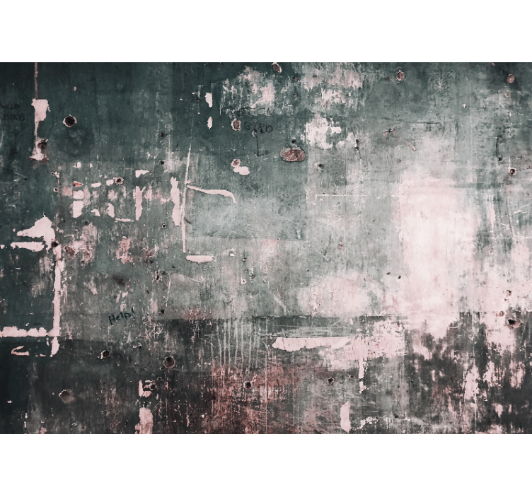 Szürke és barna beton kő falfestmény - TenStickers