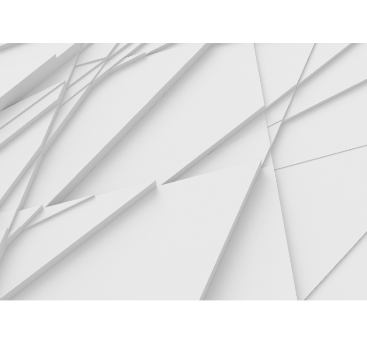 Absztrakt falfestmények geometrikus rétegezett minták - TenStickers