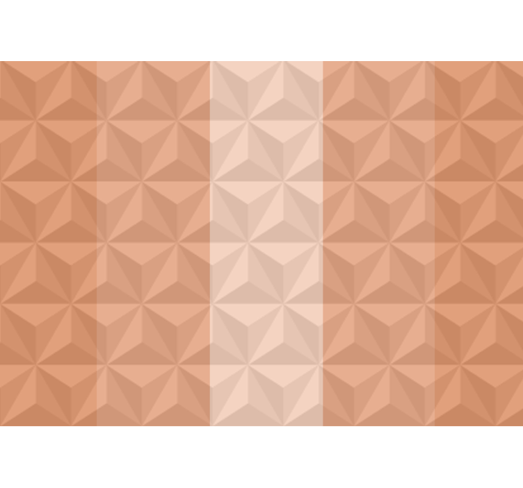 Geometrikus 3d minta falfestmények - TenStickers