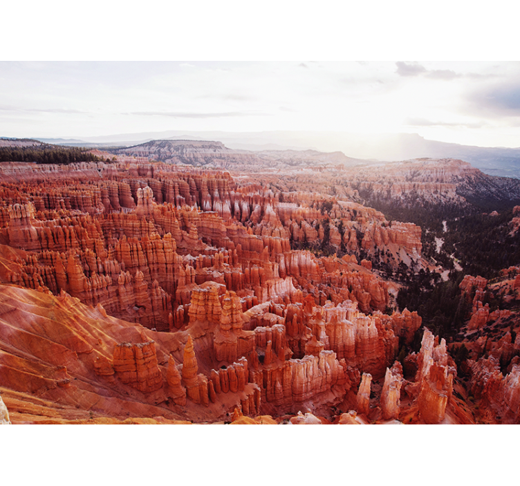 Bryce canyon kilátás táj falfestmények - TenStickers