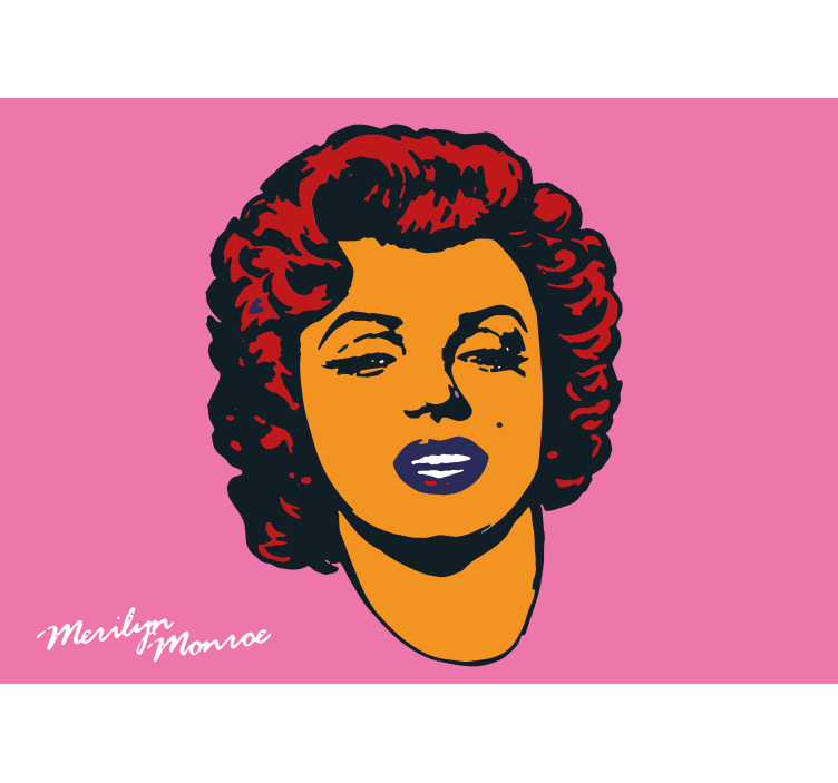 Emberek falfestmények marilyn monroe portréja - TenStickers