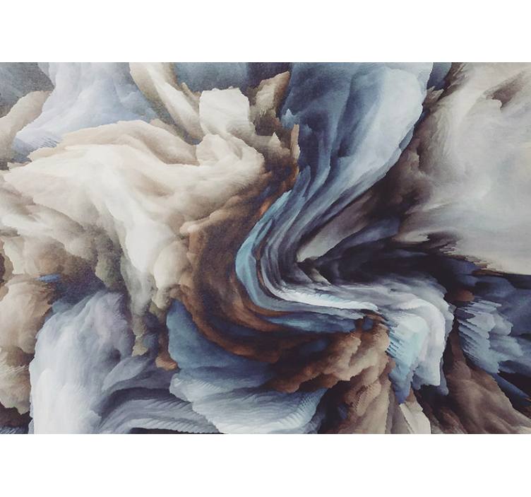 Absztrakt falfestmények forgó textúra minták - TenStickers