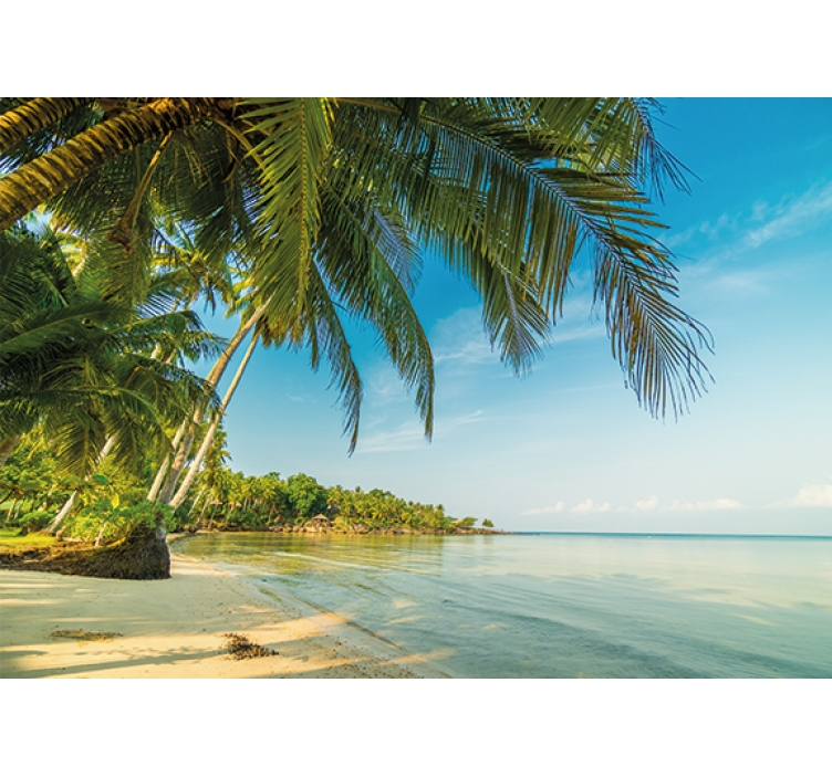 Nyugodt tengerparti jelenetek természeti falikárpitok - TenStickers