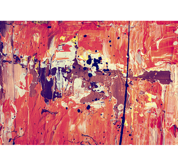 Vibráló absztrakt kifejezés absztrakt falfestmények - TenStickers