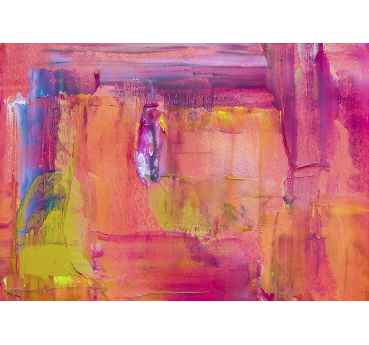 Vibráló színrobbanás absztrakt falfestmények - TenStickers