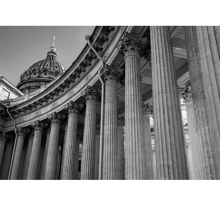 Városi falfestmény Építészeti elegancia - TenStickers