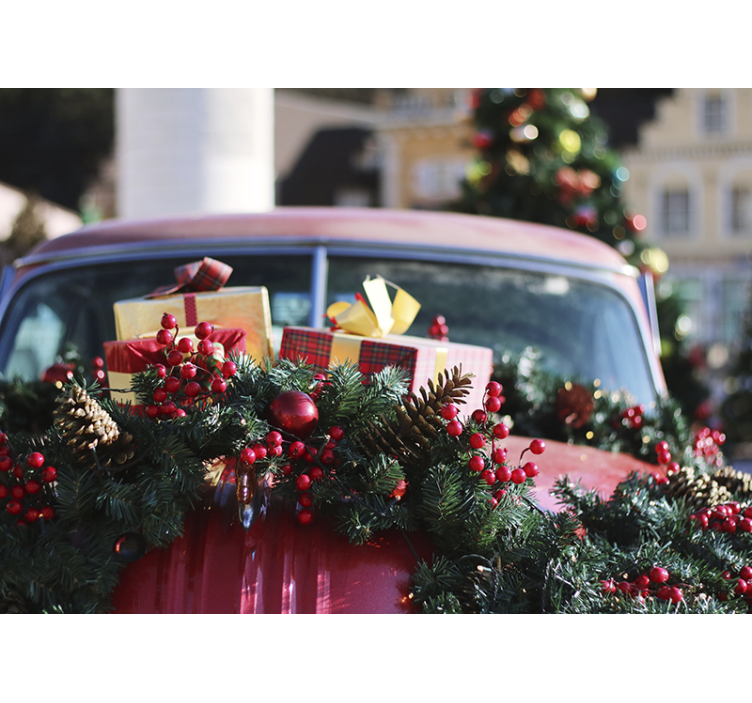 Karácsonyi falfestmények Ünnepi ajándékok - TenStickers