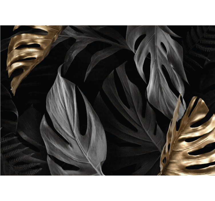 Trópusi levél koncepciók természeti falikárpitok - TenStickers