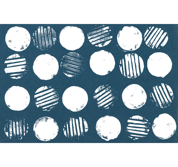 Kör alakú mintázatú textúra falfestmények - TenStickers