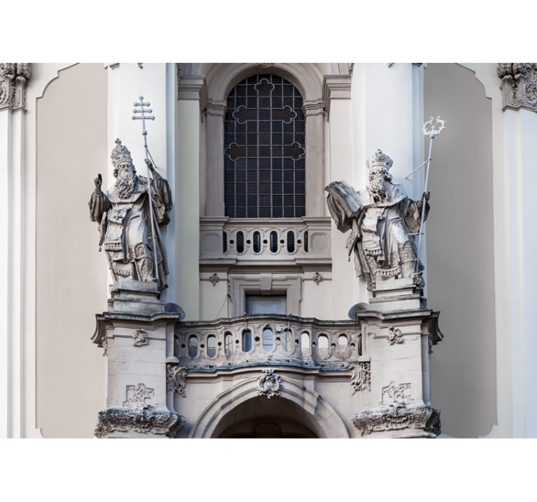 Klasszikus művészet falfestmények királyi szobrok - TenStickers