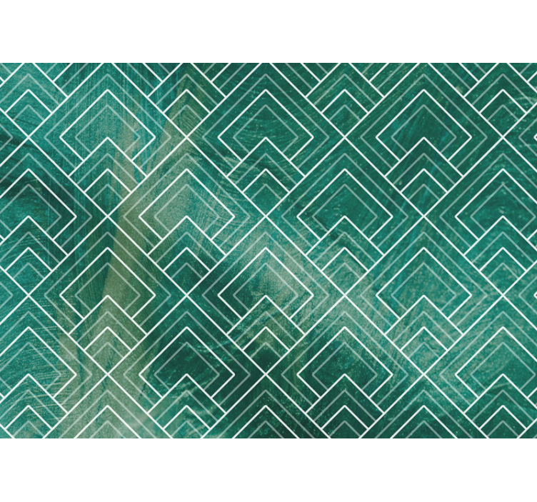 Geometrikus elrendezési ötlet textúra és minta falfestmények - TenStickers