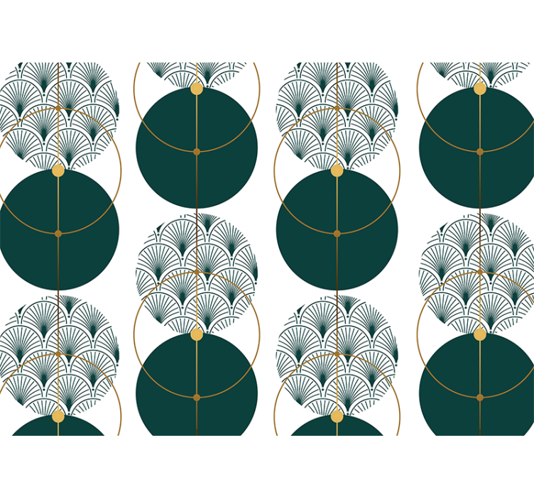 Glamour stílusú geo art absztrakt fototapéta - TenStickers