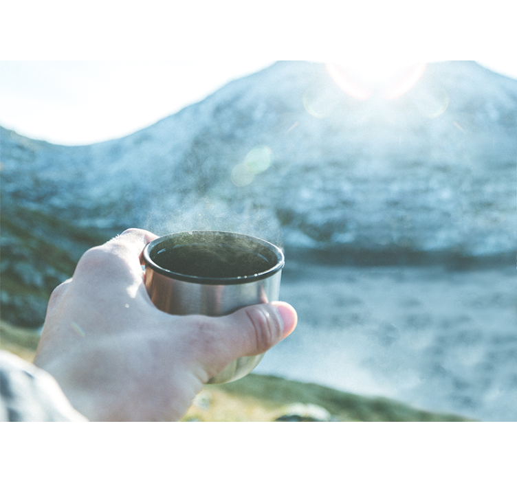 Emberek falfestmények - kéz italal - TenStickers