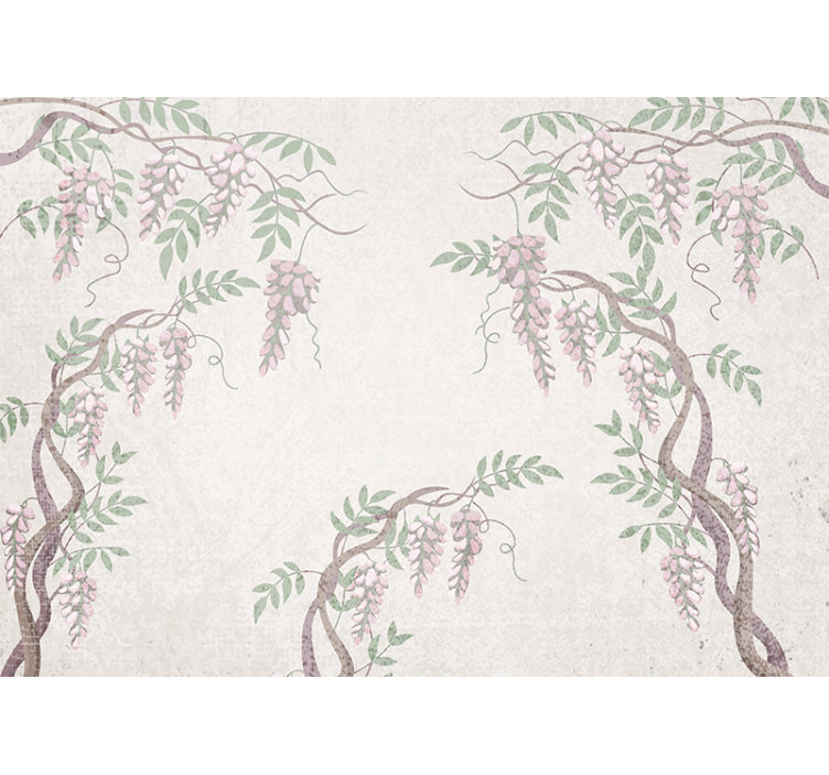 Finom virágos szőlő Virág fototapéta - TenStickers