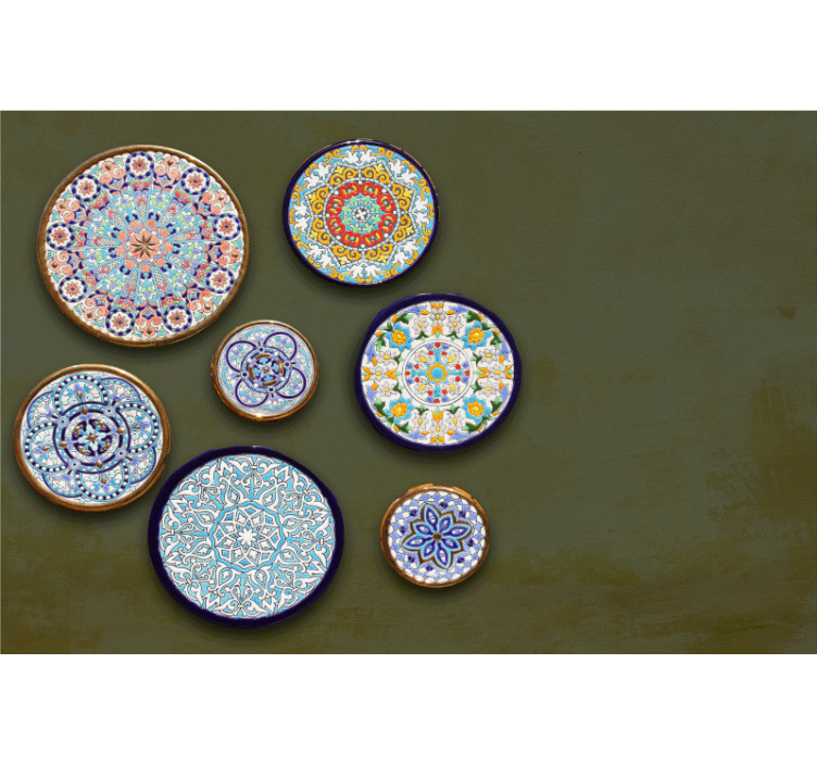 Bonyolult körminták Állati falfestmények - TenStickers