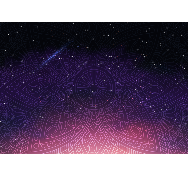 Bonyolult mandala motívumok falfestmények - TenStickers