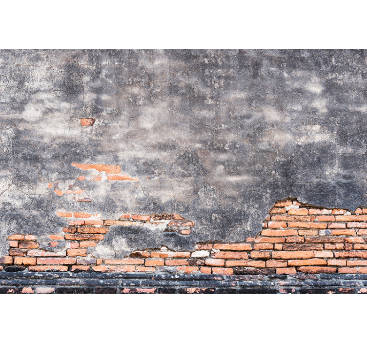 Falikép tégla grunge fal - TenStickers