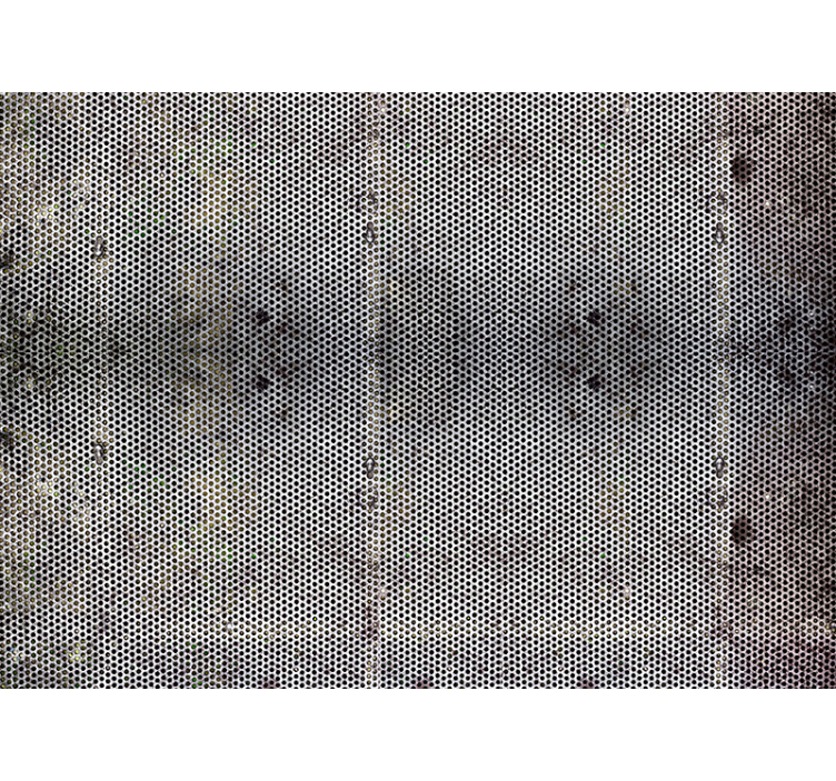 Egyéb textúra és Átfúrt fém - TenStickers