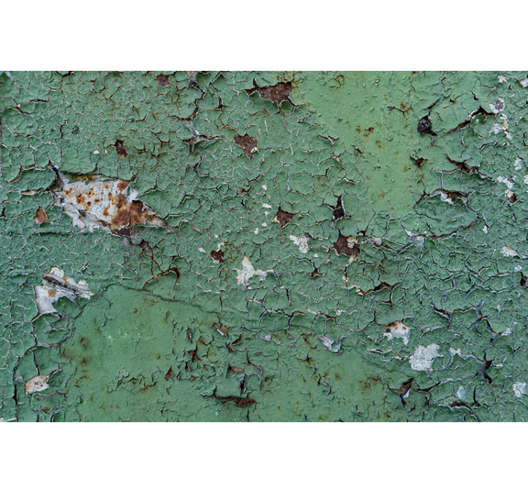 Egyéb textúra és minta fototapéta rozsdás hámozott fém - TenStickers