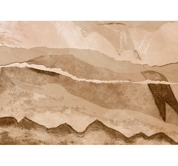 Bézs fototapéta papírcsíkok - TenStickers