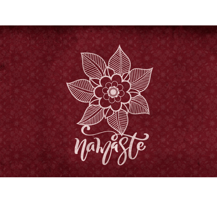 Részletes botanikai elemei virág falfestmények - TenStickers