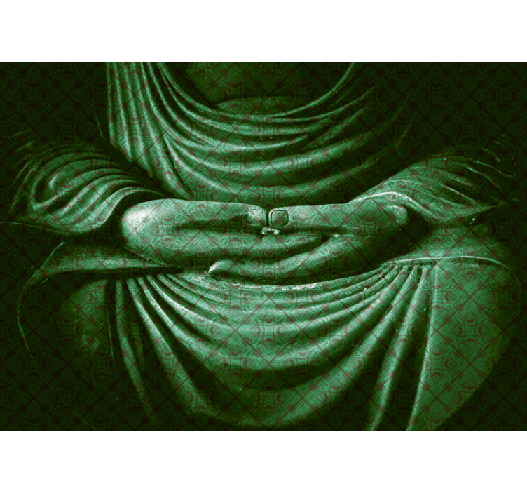 Békés buddha szobor falfestmények buddha - TenStickers