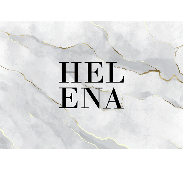 Személyre szabott márvány egyedi falfestmény - TenStickers