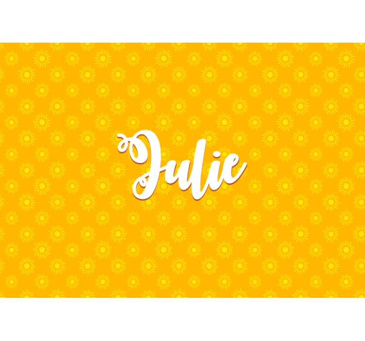 Napraforgó mintás háttér Gyermek hálószoba falfestmények - TenStickers