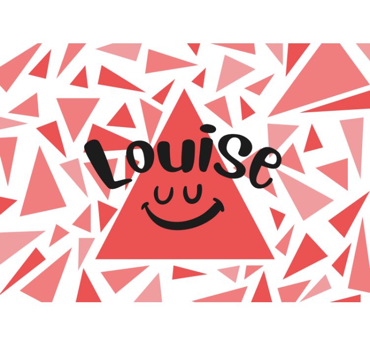 Személyre szabott névtervezés kifejezés falfestmények - TenStickers