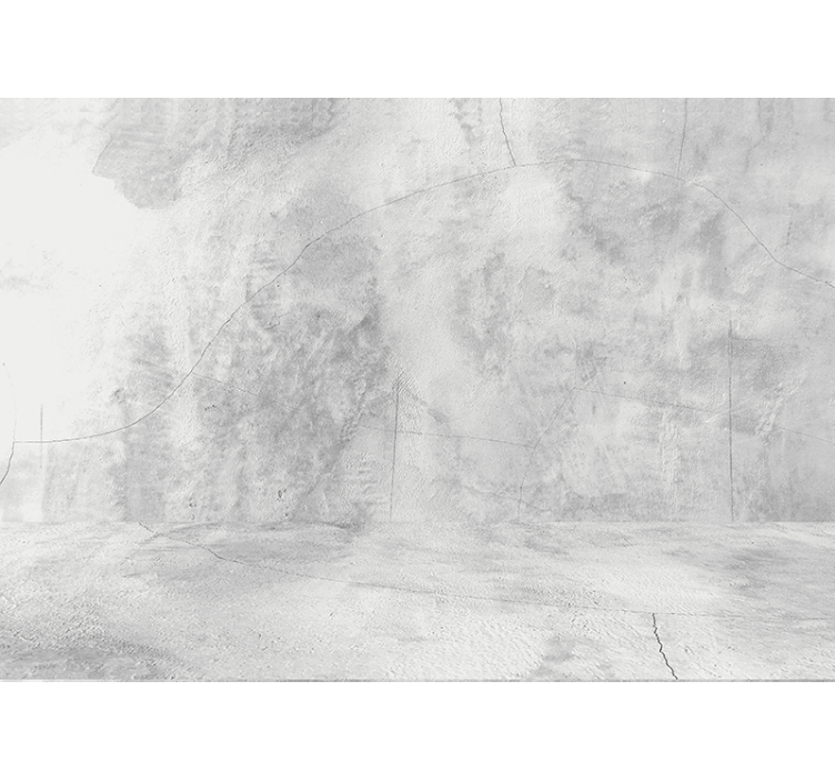 Fehér természetes kőből készült falfestmény - TenStickers