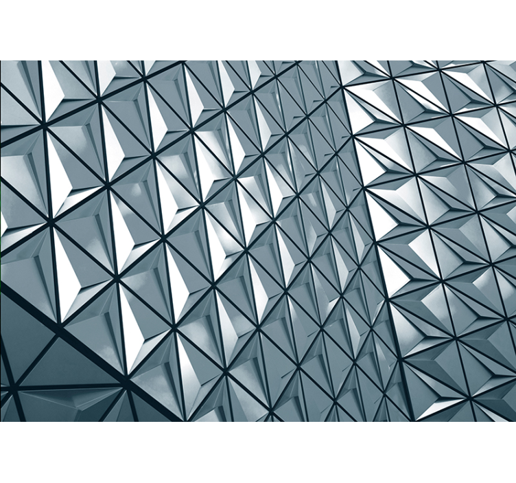 Geometrikus mintás felület Absztrakt falfestmények - TenStickers