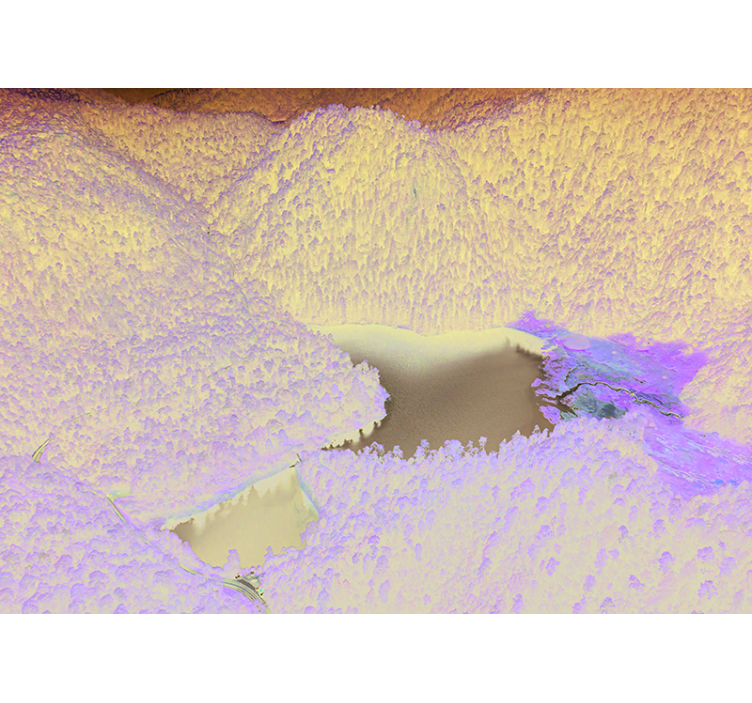 Hegyi tó nyugalma Táj fototapéta - TenStickers