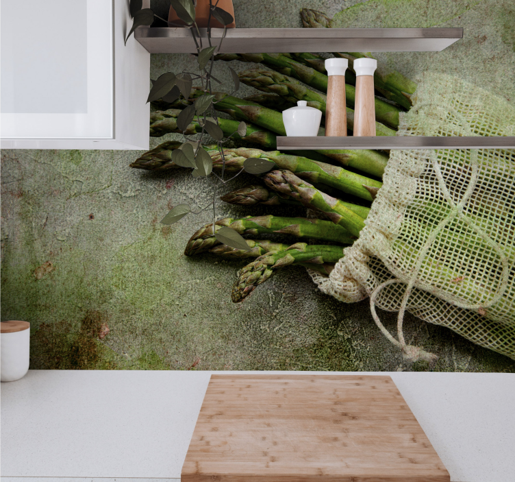 Spárgaöröm Virág falfestmények - TenStickers