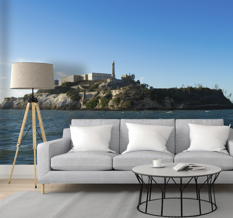 Alcatraz-sziget falfestménye - TenStickers