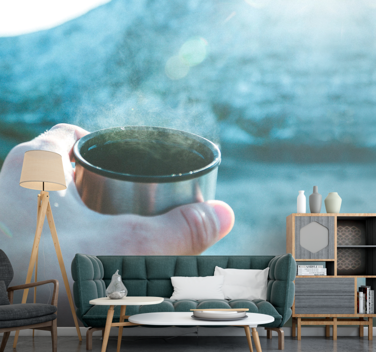 Emberek falfestmények - kéz italal - TenStickers