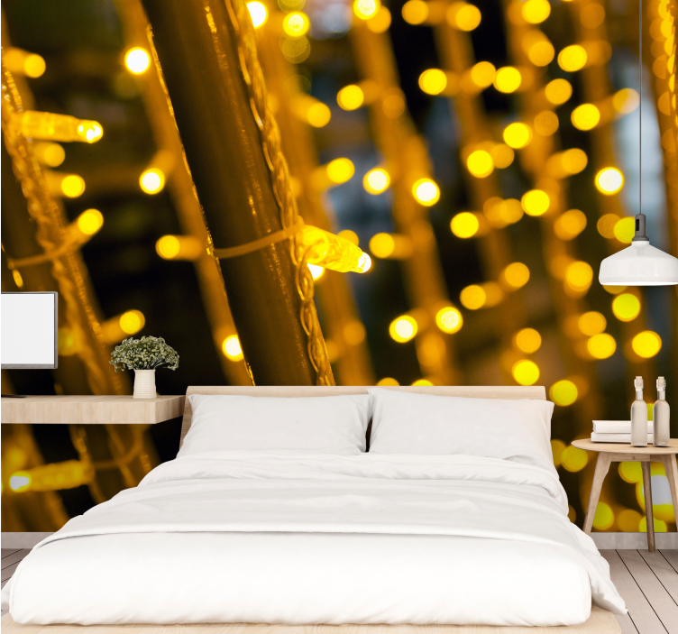 Fénylő fényminták - egyéb textúra és minta falfestmények - TenStickers