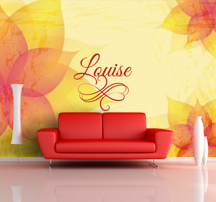 Kifinomult botanikai elrendezés Virág falfestmények - TenStickers