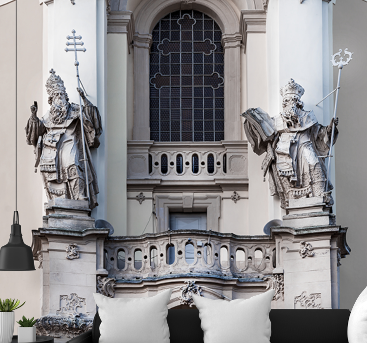 Klasszikus művészet falfestmények királyi szobrok - TenStickers